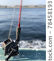 Scenery of boat fishing 78458193