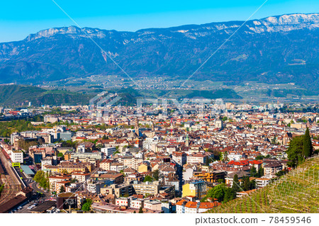 Bolzano aerial panoramic view, Italy Bolzano aerial panoramic view, Italy 78459546