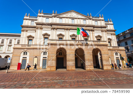 La Scala opera house, Milan 78459590
