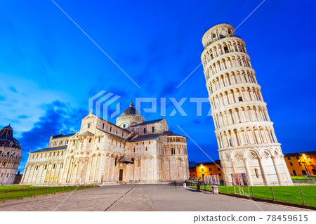 Pisa Leaning Tower in Italy 78459615