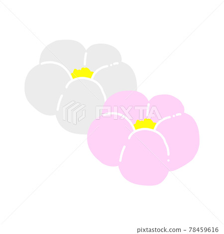 日本甜點手繪插畫圖標 (neri-kiri) 78459616