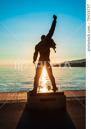 Freddie Mercury statue in Montreux 78459737