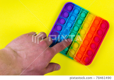 Pop it fidget toy. Trendy antistress gift Pop it fidget toy. Trendy antistress gift 78461490