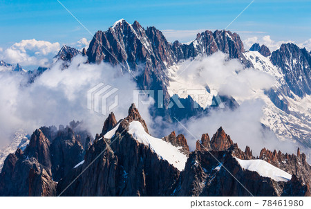 Mont Blanc highest mountain massif Mont Blanc highest mountain massif 78461980