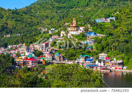 Rewalsar buddhist town near Mandi, India Rewalsar buddhist town near Mandi, India 78462293