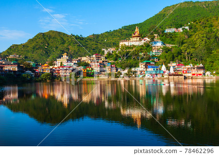 Rewalsar buddhist town near Mandi, India 78462296