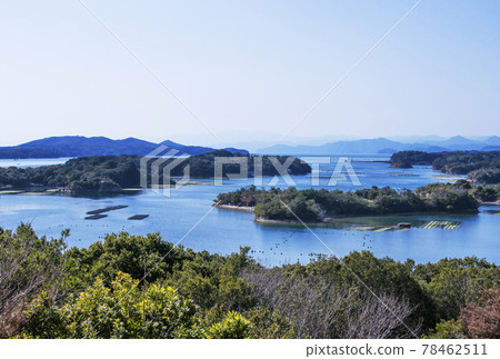 Scenery of Ago Bay Kirigaki Observatory Ise-Shima National Park Tomoyama 78462511