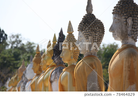 Sculpture, architecture and symbols of Buddhism, Thailand 78464829