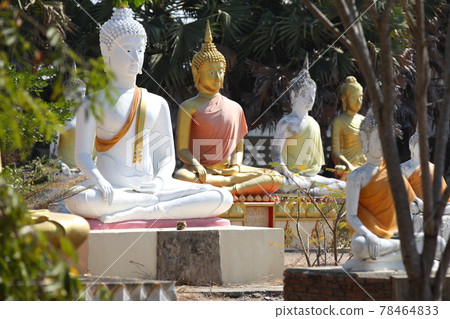 Sculpture, architecture and symbols of Buddhism, Thailand 78464833