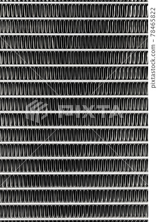 car aluminum radiator for motor cooling, close-up view details 78465822