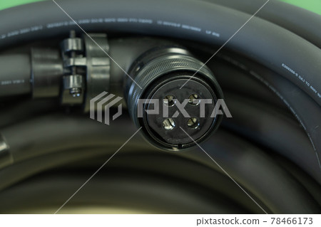 [Electrical materials] Image of electric wires being processed [Industry] 78466173