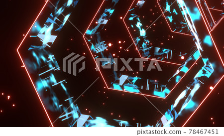 網絡空間數字隧道藍[還有另一個版本] 78467451