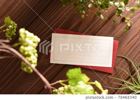 植物信件和信封 78468340