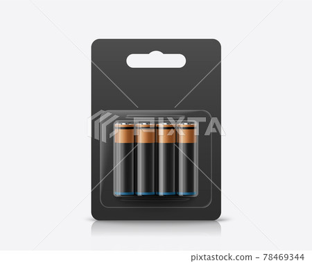 3d battery blister pack mock up 3d battery blister pack mock up 78469344
