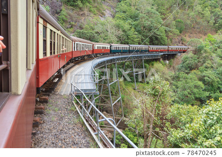 澳大利亞庫蘭達觀光鐵路風光（棧橋） 78470245