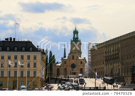 Stockholm Old Town (Gamla Stan) Cathedral, Sweden 78470329