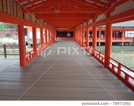 東走廊_嚴島神社 東走廊_嚴島神社 78471892
