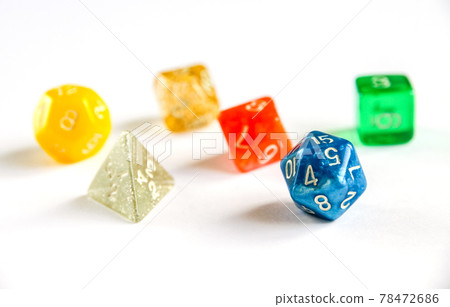 Special RPG colorful dices group Special RPG colorful dices group 78472686