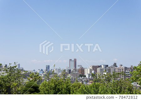 初夏往世田谷方向的城市景觀 78472812