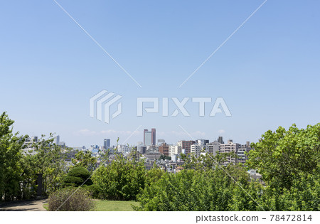 初夏往世田谷方向的城市景觀 78472814