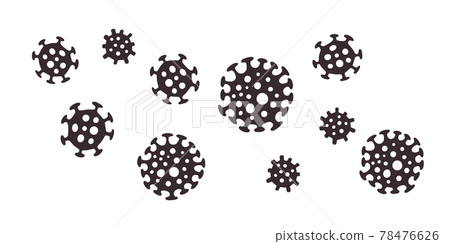 Black mold epidemic. Black fungus outbreak. Mucormycosis disease. Isolated vector illustration on white background Black mold epidemic. Black fungus outbreak. Mucormycosis disease. Isolated vector illustration on white background 78476626