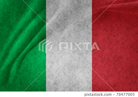 Italian flag Japanese paper background 78477005