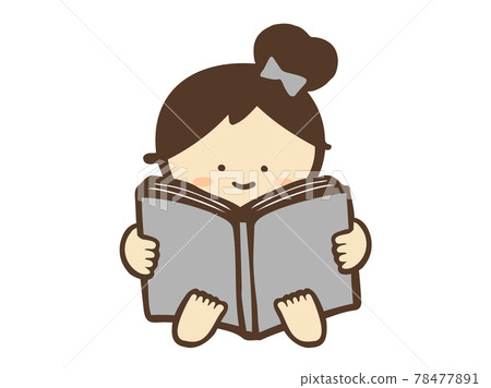 可愛閱讀童書/手寫插畫素材 78477891