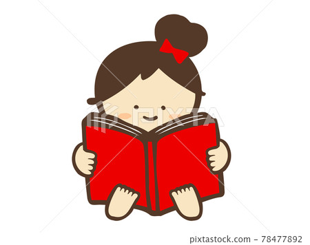 可愛閱讀童書/手寫插畫素材 78477892
