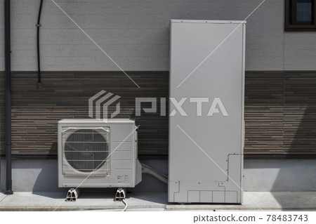 Building parts outer wall siding board hot water supply equipment 78483743