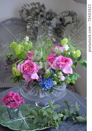 Rose Eve Piaget and Green Arrangement 78483823