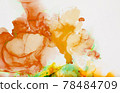 Hand painted alcohol ink art, bright abstract painting. Hand painted alcohol ink art, bright abstract painting. 78484709