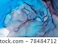 Hand painted alcohol ink art, bright abstract painting. Hand painted alcohol ink art, bright abstract painting. 78484712