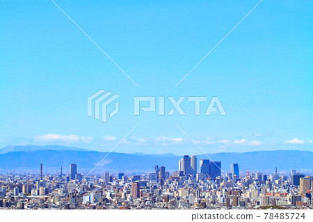 Scenery of the skyscraper county in front of Nagoya Station, Nagoya City 78485724