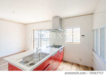 Newly-built detached kitchen 78487757
