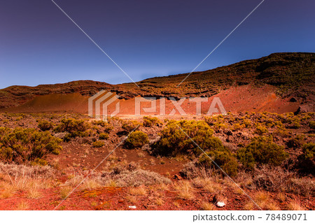 Piton de la Fournaise volcano, Reunion island, France 78489071