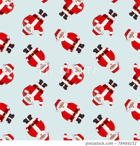 Vector seamless repeat pattern of cartoon... - Stock Illustration ...