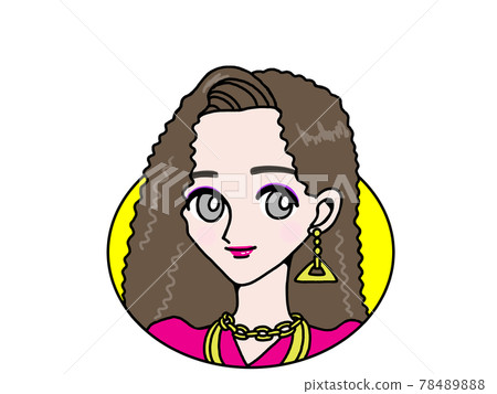 時尚髮型打造平成泡泡風時尚女性 78489888