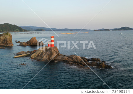 Scenery of Notozaki Lighthouse, Uwajima City, Ehime Prefecture Scenery of Notozaki Lighthouse, Uwajima City, Ehime Prefecture 78490154