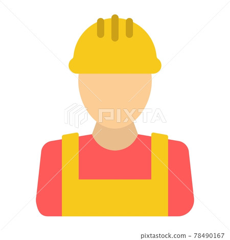 Builder flat icon, build and repair, construction Builder flat icon, build and repair, construction 78490167