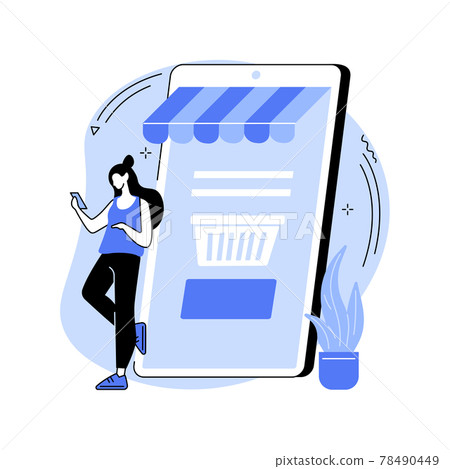 Order closed abstract concept vector illustration. Order closed abstract concept vector illustration. 78490449