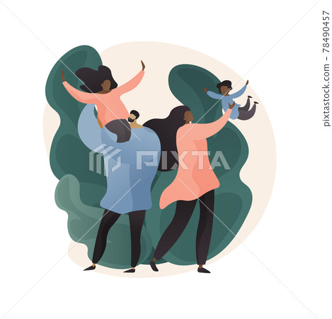 Family tradition abstract concept vector illustration. Family tradition abstract concept vector illustration. 78490457
