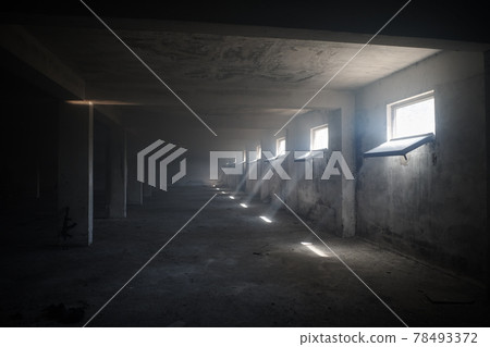 airsotft training playground empty arena 78493372