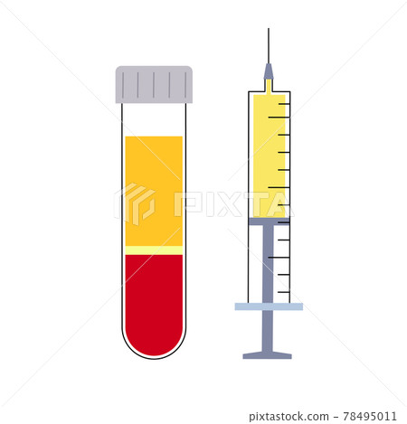 Platelet rich plasma concept - Stock Illustration [78495011] - PIXTA