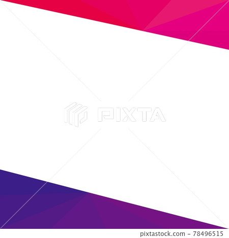 Geometric pattern frame triangle white space Geometric pattern frame triangle white space 78496515