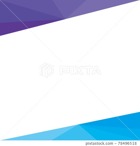Geometric pattern frame triangle white space Geometric pattern frame triangle white space 78496518