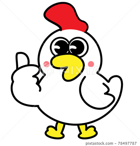 Chicken Chicken Chicken Illustration Material Stock Illustration