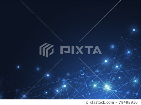 Internet connection, abstract sense of science and technology graphic design. 78498916