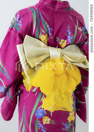 Yukata obi coordination 78499068