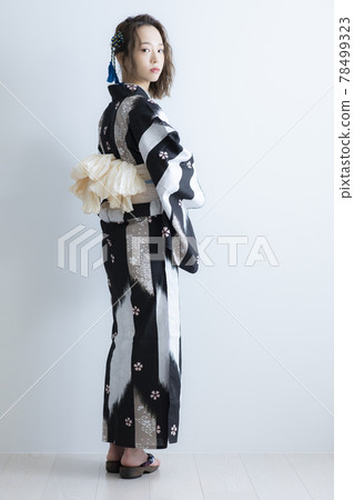 Yukata Hyogo belt coordination Yukata Hyogo belt coordination 78499323