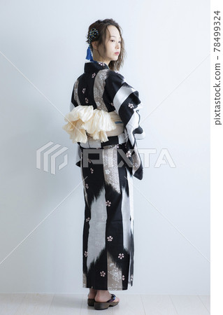 Yukata Hyogo belt coordination Yukata Hyogo belt coordination 78499324